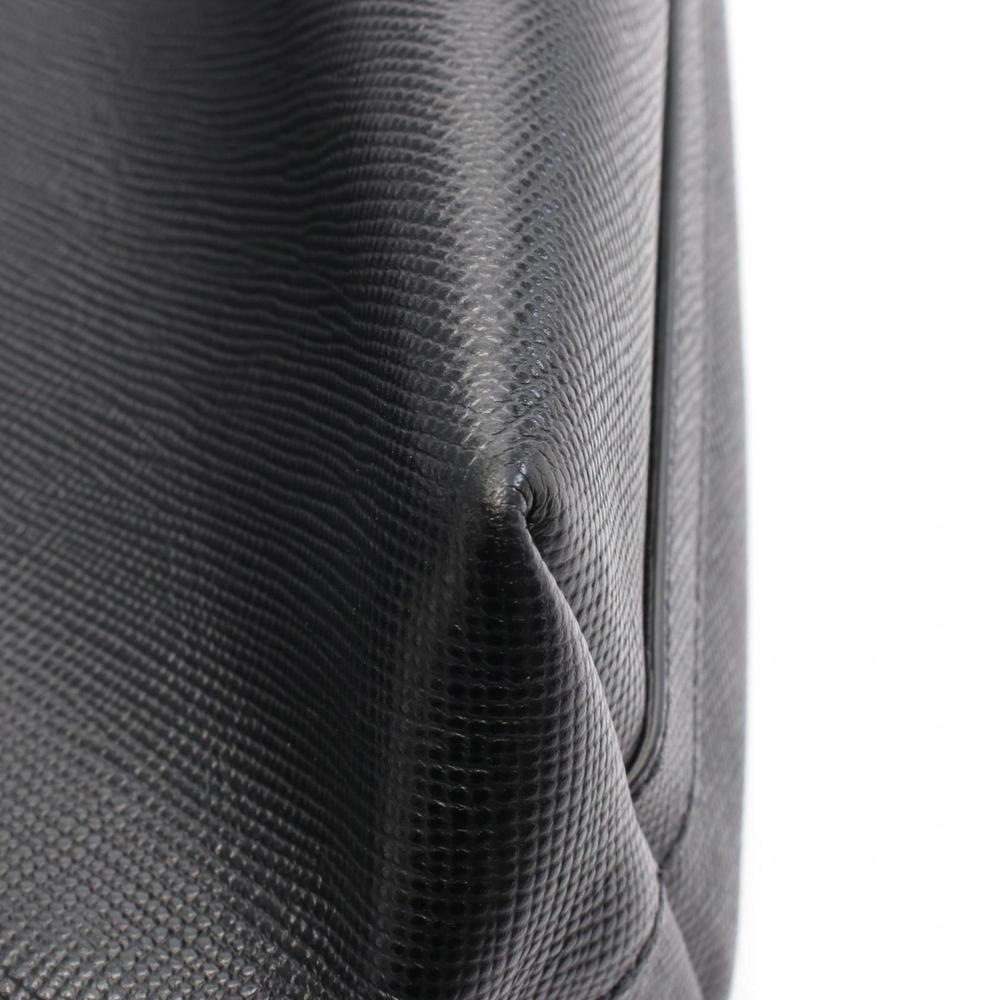 PRADA Black Leather Tote Bag - Picture 6 of 7